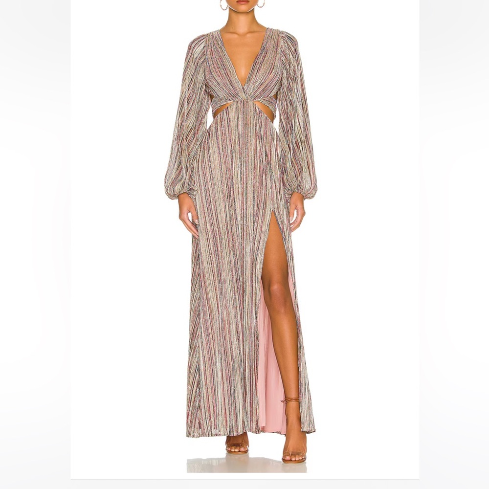 House of Harlow 1960 long sleeve gown